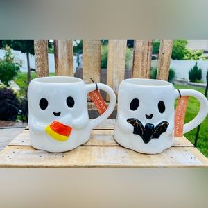 Halloween Ghost Mug Set